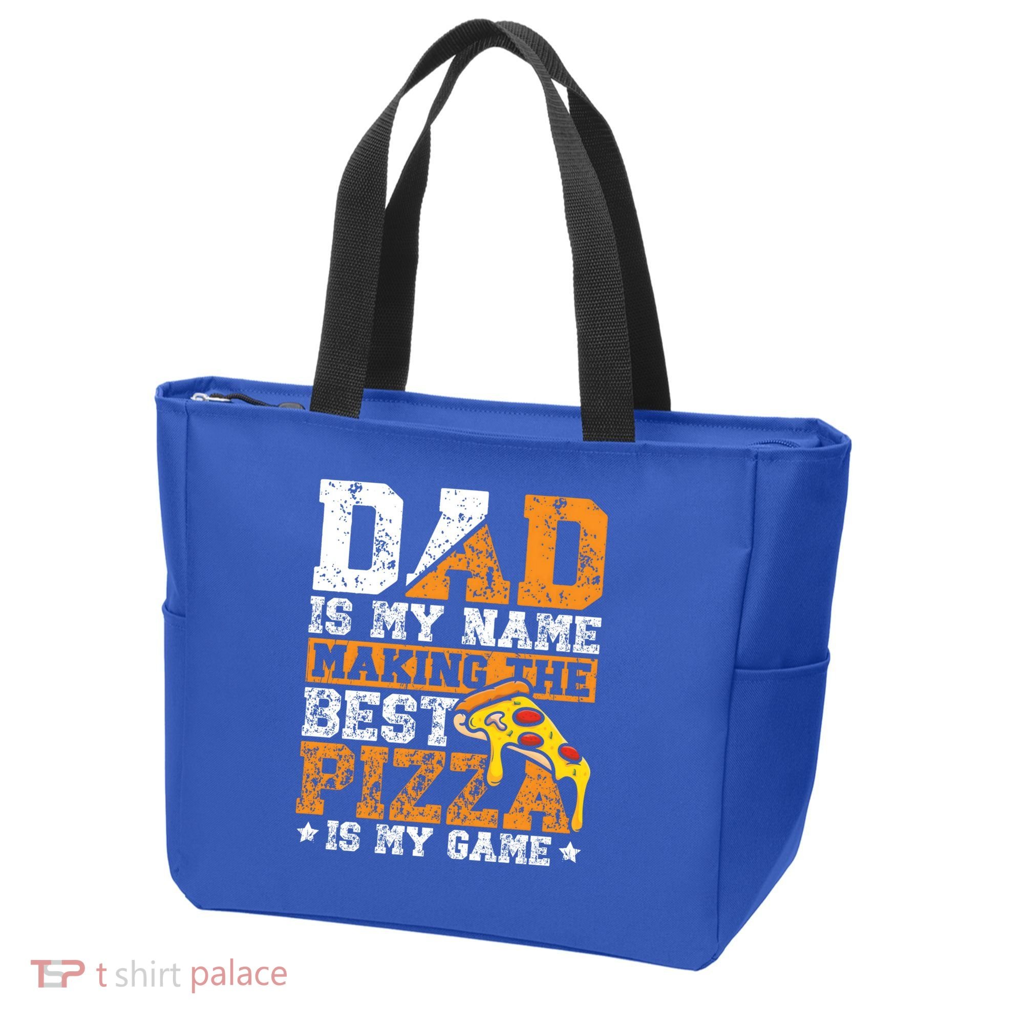 Funny Pizza Lover For Dad Humor For Father's Day Gift Tote Bag