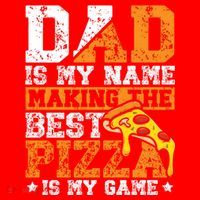Funny Pizza Lover For Dad Humor For Father's Day Gift Santa Hat thumb 1