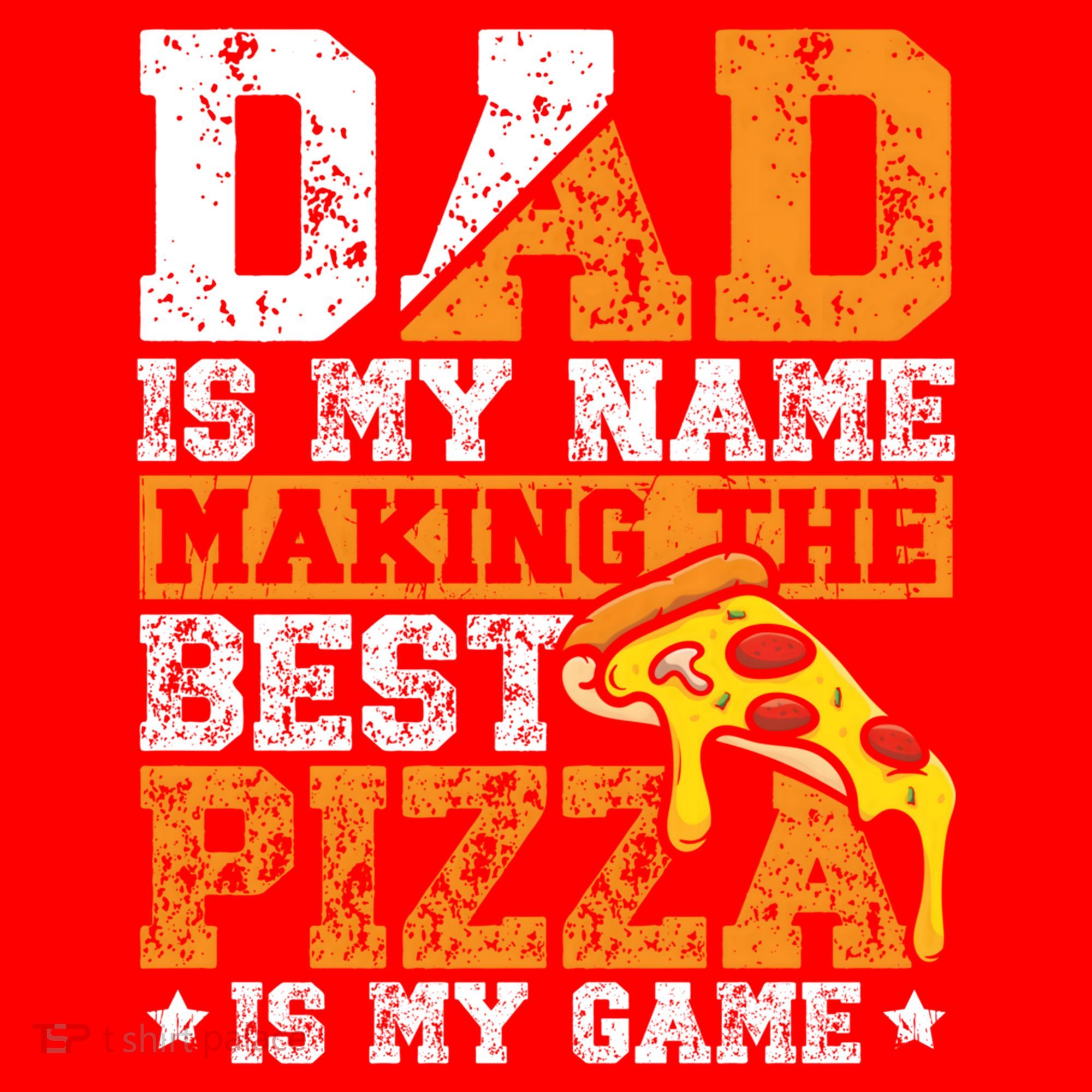 Funny Pizza Lover For Dad Humor For Father's Day Gift Santa Hat
