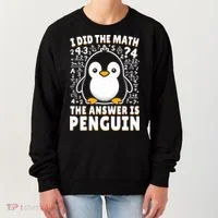 Funny Penguin Lover Cute Gift Women's Sweatshirt thumb 0