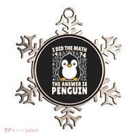 Funny Penguin Lover Cute Gift Ornament thumb 0