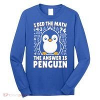 Funny Penguin Lover Cute Gift Long Sleeve Shirt thumb 0