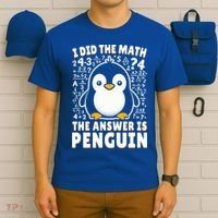 Funny Penguin Lover Cute Gift T-Shirt thumb 6