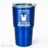 Funny Penguin Lover Cute Gift Tumbler thumb 0