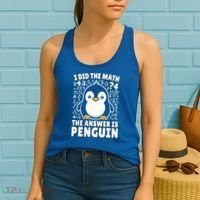 Funny Penguin Lover Cute Gift Women's Tank Top thumb 2