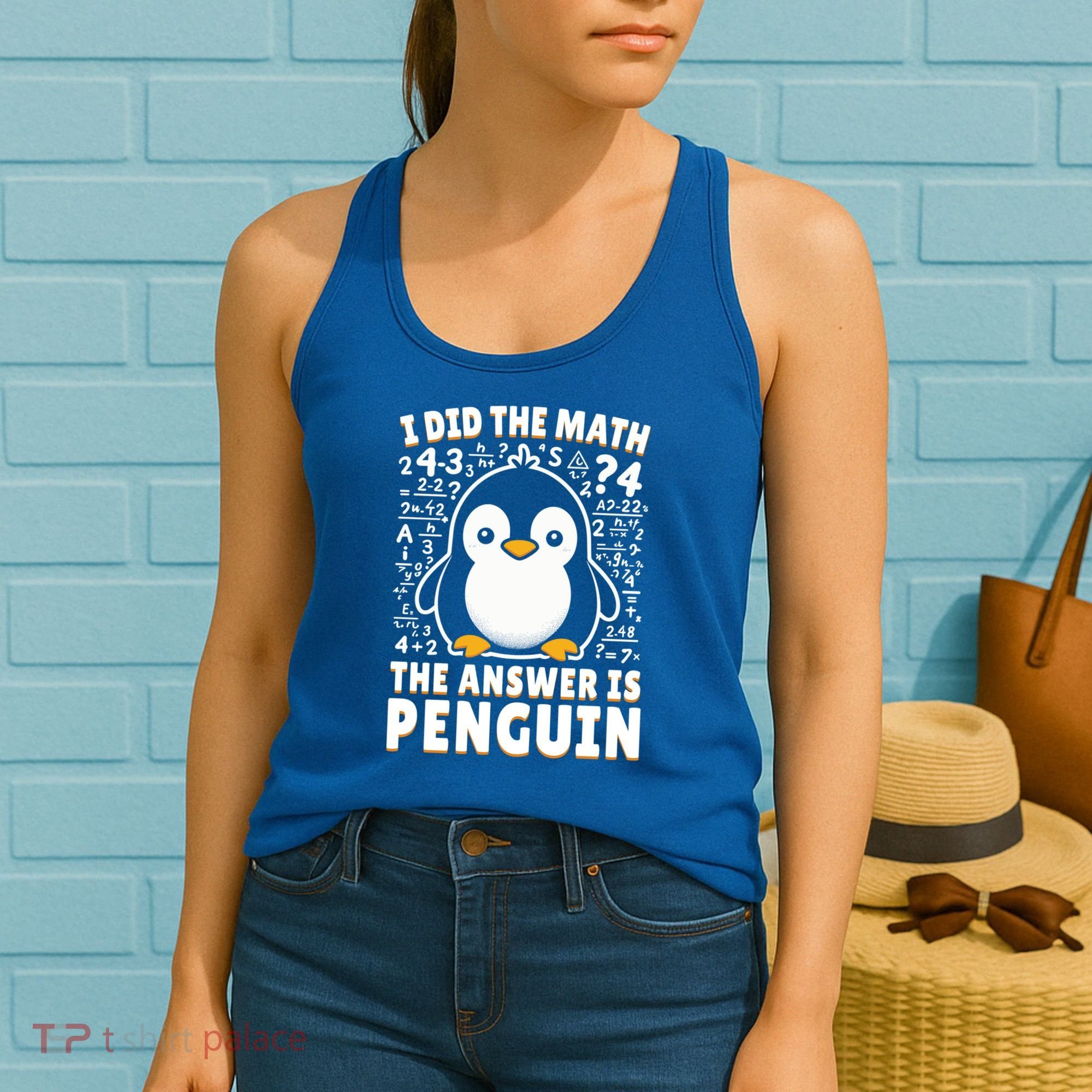 Funny Penguin Lover Cute Gift Women's Tank Top