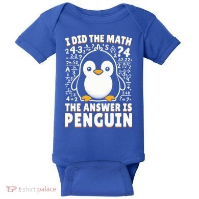 Funny Penguin Lover Cute Gift Baby Bodysuit
