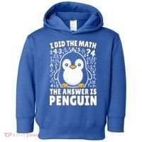Funny Penguin Lover Cute Gift Toddler Hoodie thumb 0
