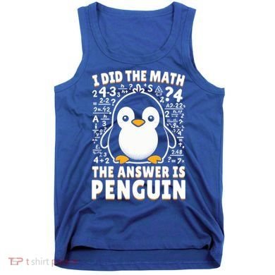 Funny Penguin Lover Cute Gift Tank Top