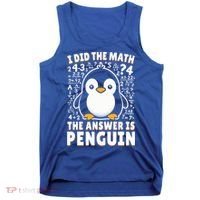 Funny Penguin Lover Cute Gift Tank Top thumb 0