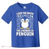 Funny Penguin Lover Cute Gift Toddler T-Shirt thumb 0
