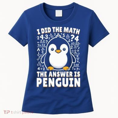 Funny Penguin Lover Cute Gift Women's T-Shirt