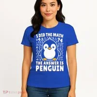 Funny Penguin Lover Cute Gift Women's T-Shirt thumb 4
