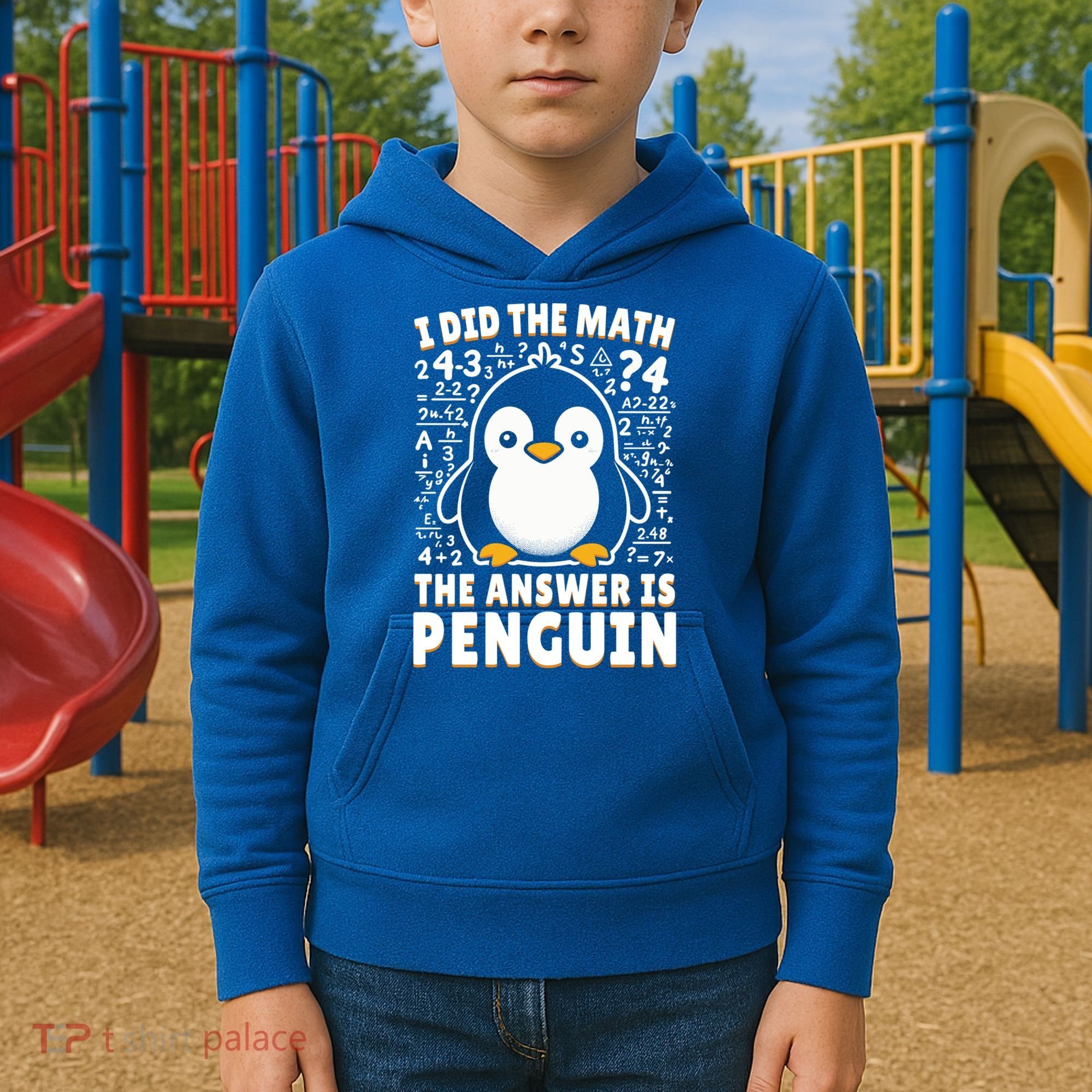 Funny Penguin Lover Cute Gift Kids Hoodie