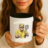 Funny Pickleball Lovers Graphics Pickle Ball Dad Grandad Gift Coffee Mug thumb 3