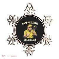 Funny Pickleball Lovers Graphics Pickle Ball Dad Grandad Gift Ornament thumb 0