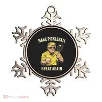 Funny Pickleball Lovers Graphics Pickle Ball Dad Grandad Gift Ornament thumb 0