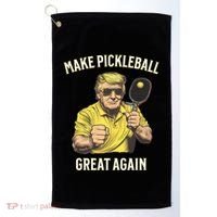 Funny Pickleball Lovers Graphics Pickle Ball Dad Grandad Gift Golf Towel thumb 0