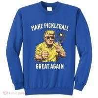 Funny Pickleball Lovers Graphics Pickle Ball Dad Grandad Gift Sweatshirt thumb 0