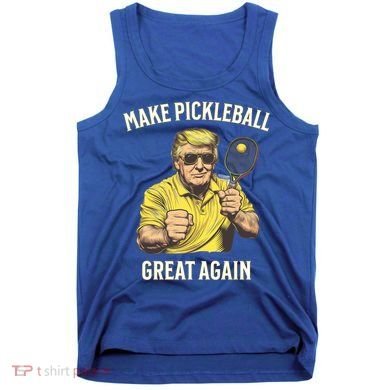 Funny Pickleball Lovers Graphics Pickle Ball Dad Grandad Gift Tank Top
