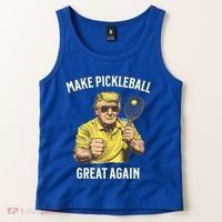 Funny Pickleball Lovers Graphics Pickle Ball Dad Grandad Gift Tank Top thumb 2