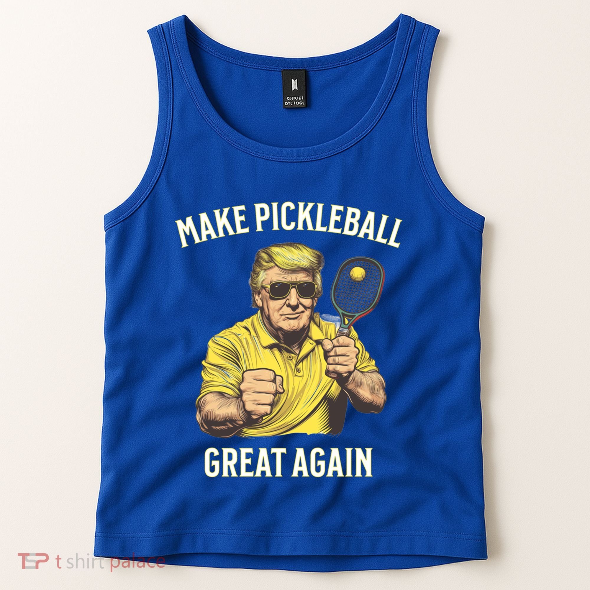 Funny Pickleball Lovers Graphics Pickle Ball Dad Grandad Gift Tank Top
