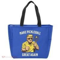Funny Pickleball Lovers Graphics Pickle Ball Dad Grandad Gift Tote Bag thumb 0