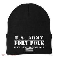 Fort Polk Louisiana Tigerland It Will Always Be Ft. Polk Beanie thumb 0