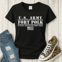 Fort Polk Louisiana Tigerland It Will Always Be Ft. Polk Women's T-Shirt thumb 3