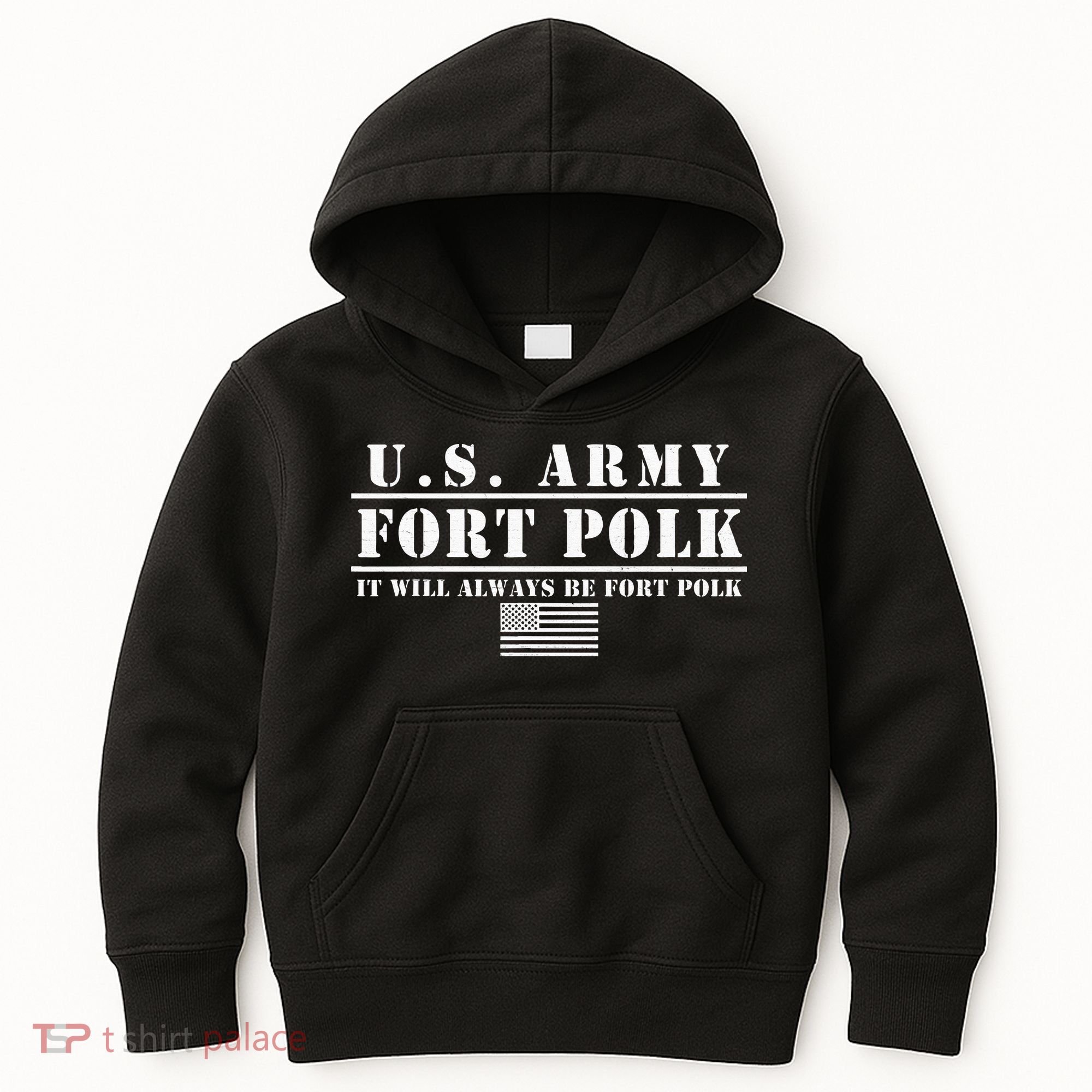 Fort Polk Louisiana Tigerland It Will Always Be Ft. Polk Kids Hoodie