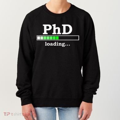 Future Phd Loading Funny Phinished Promotion Gift Women's Sweatshirt