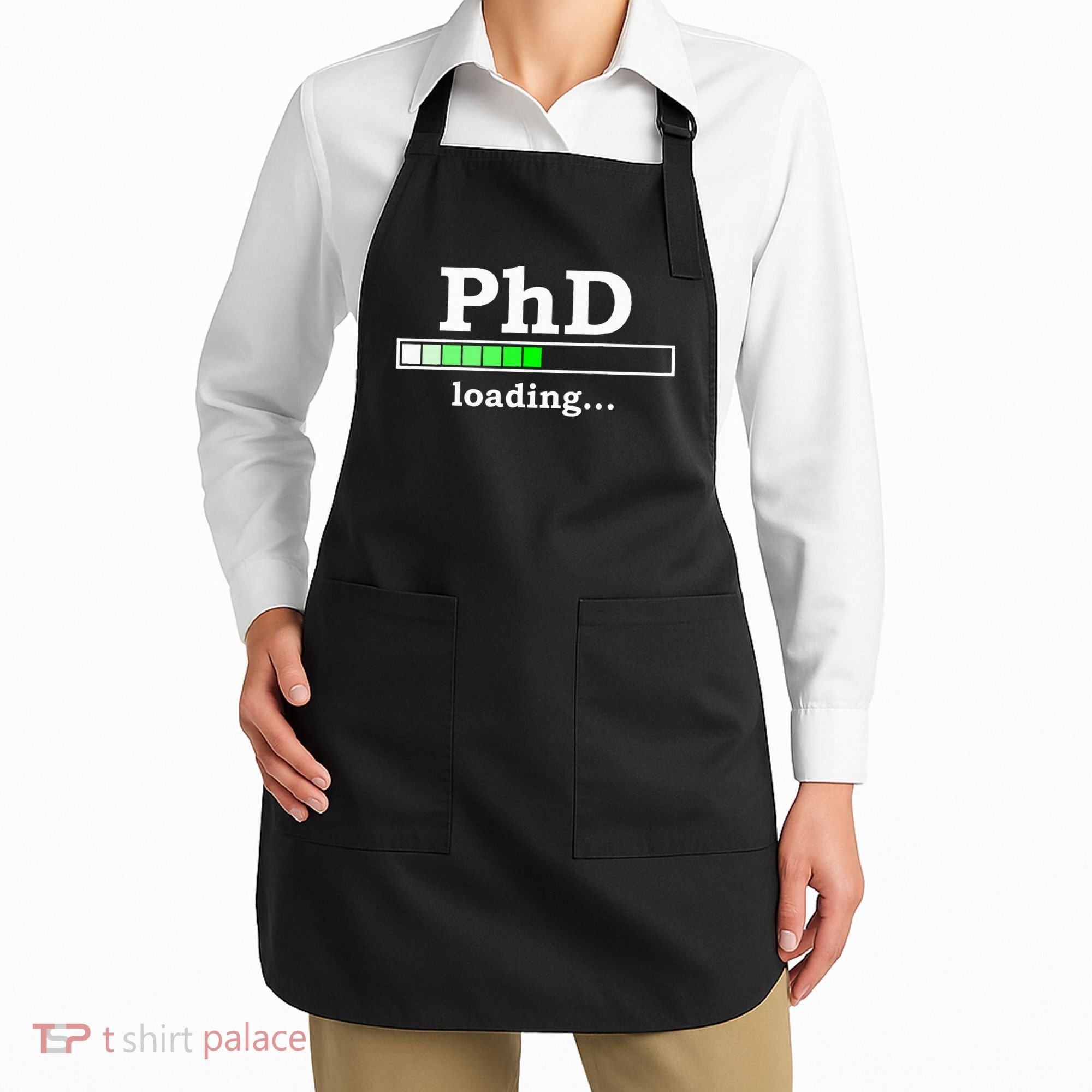 Future Phd Loading Funny Phinished Promotion Gift Apron