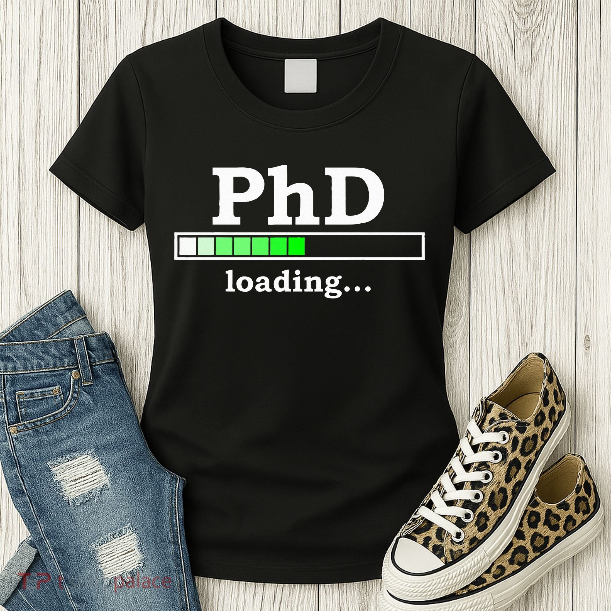 Future Phd Loading Funny Phinished Promotion Gift Women's T-Shirt