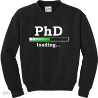 Future Phd Loading Funny Phinished Promotion Gift Kids Sweatshirt thumb 0