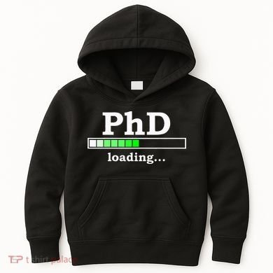 Future Phd Loading Funny Phinished Promotion Gift Kids Hoodie