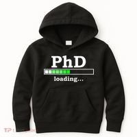 Future Phd Loading Funny Phinished Promotion Gift Kids Hoodie thumb 0