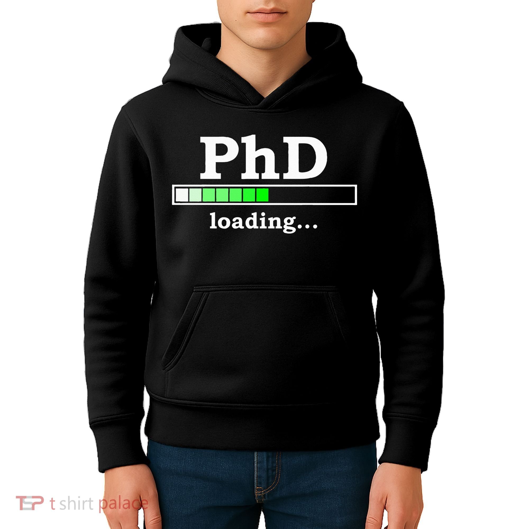 Future Phd Loading Funny Phinished Promotion Gift Kids Hoodie