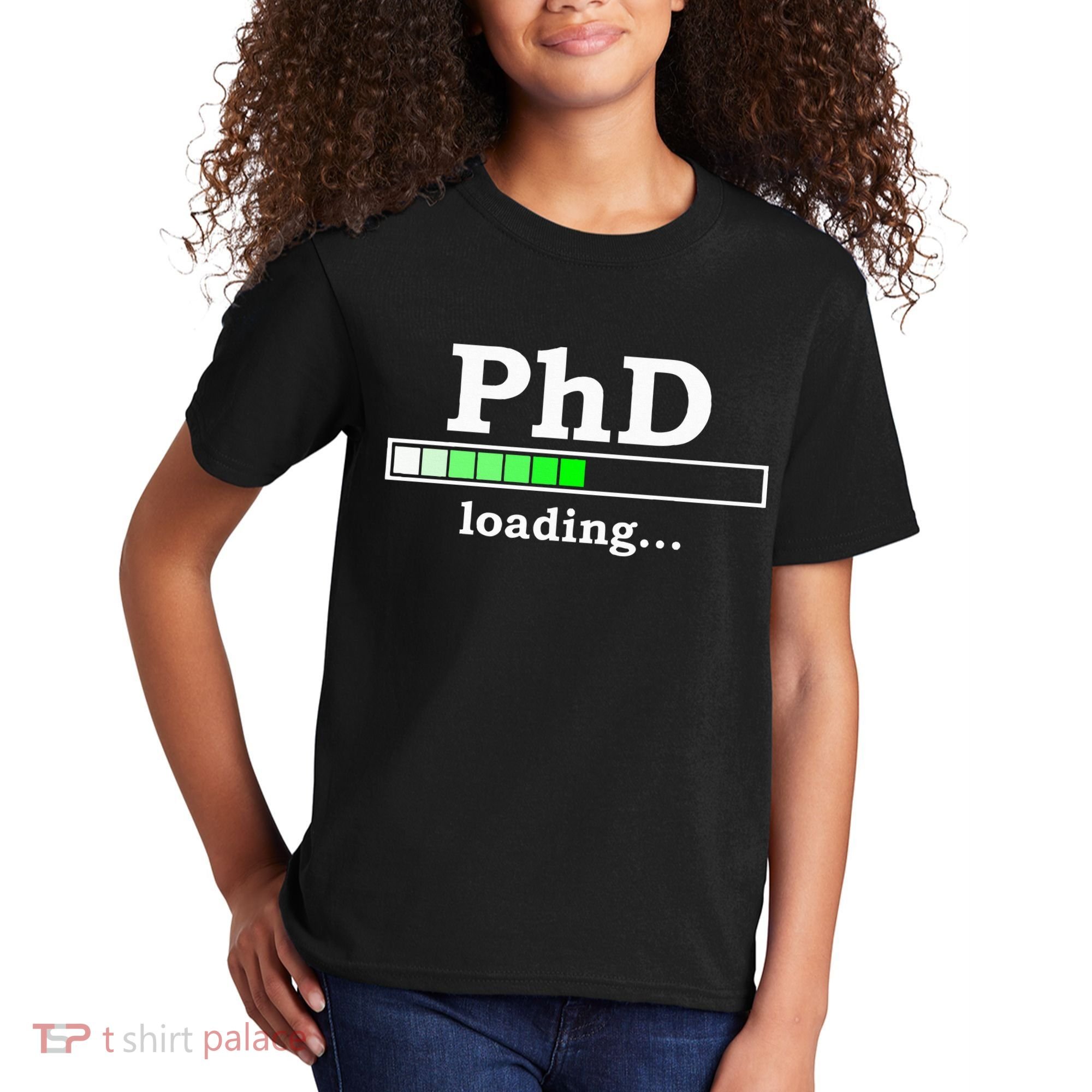 Future Phd Loading Funny Phinished Promotion Gift Kids T-Shirt
