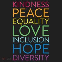 Funny Peace Love Inclusion Equality Diversity Human Rights Gift Hat thumb 2