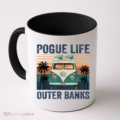Funny Pogue Life Outer Banks Retro Vintage 1 Coffee Mug