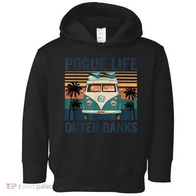 Funny Pogue Life Outer Banks Retro Vintage 1 Toddler Hoodie
