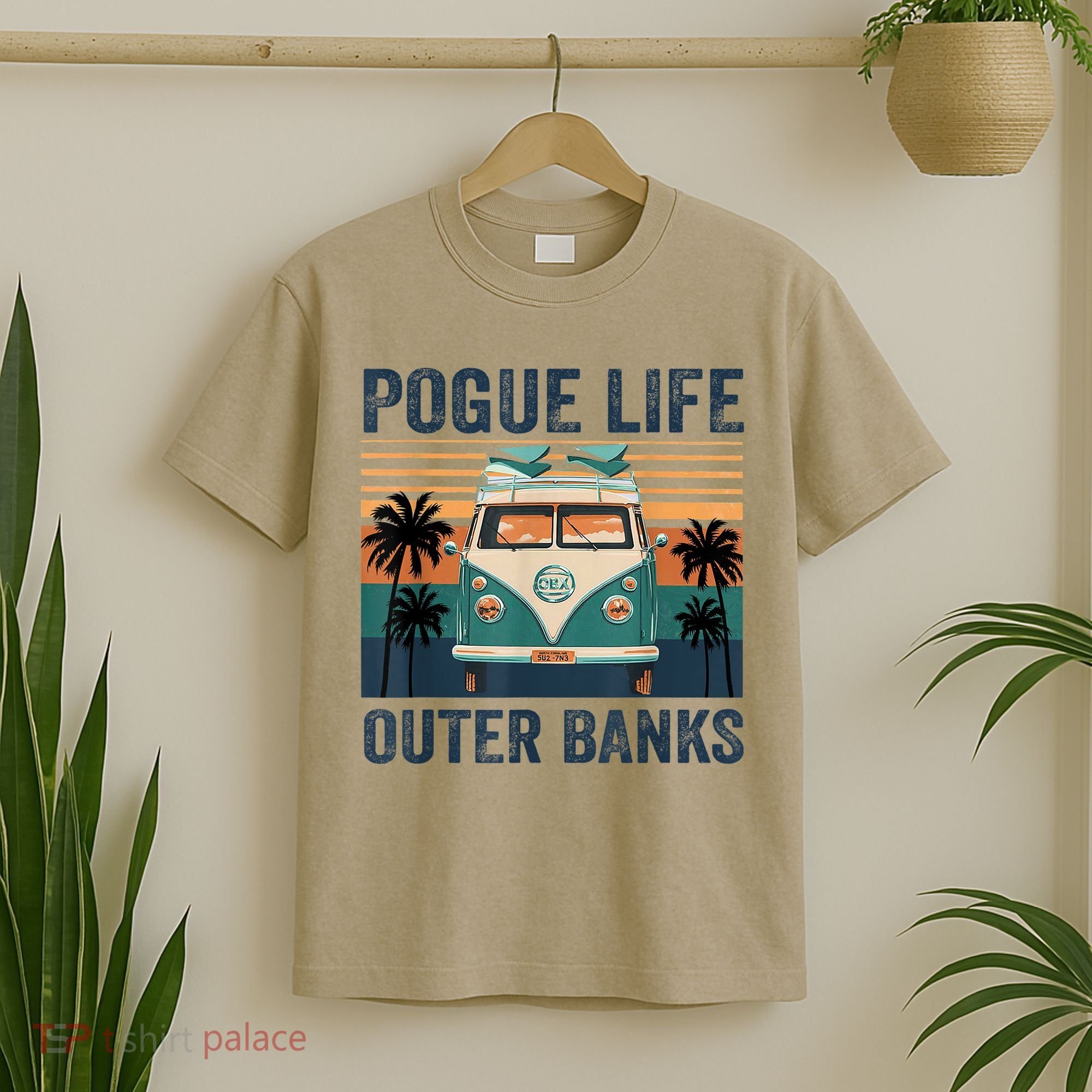 Funny Pogue Life Outer Banks Retro Vintage 1 T-Shirt