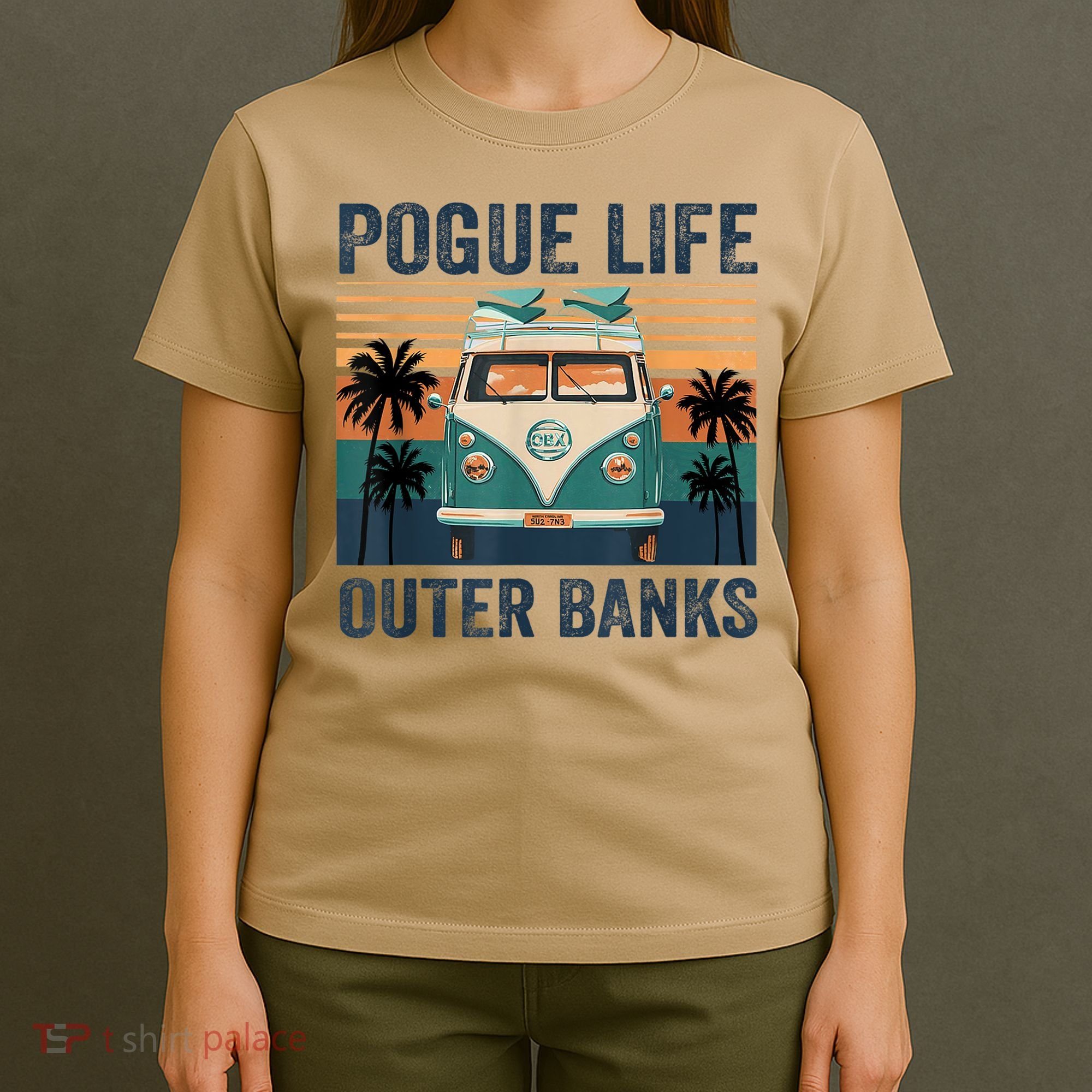 Funny Pogue Life Outer Banks Retro Vintage 1 T-Shirt