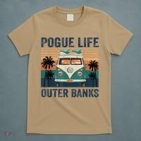 Funny Pogue Life Outer Banks Retro Vintage 1 T-Shirt thumb 5