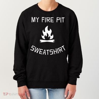 Fire Pit Lake Life Campfire Bonfire Camping Gift Women's Sweatshirt