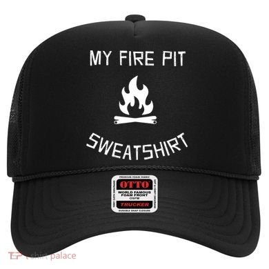Fire Pit Lake Life Campfire Bonfire Camping Gift Hat