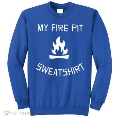 Fire Pit Lake Life Campfire Bonfire Camping Gift Sweatshirt