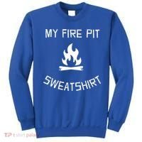 Fire Pit Lake Life Campfire Bonfire Camping Gift Sweatshirt thumb 0