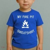 Fire Pit Lake Life Campfire Bonfire Camping Gift Toddler T-Shirt thumb 2