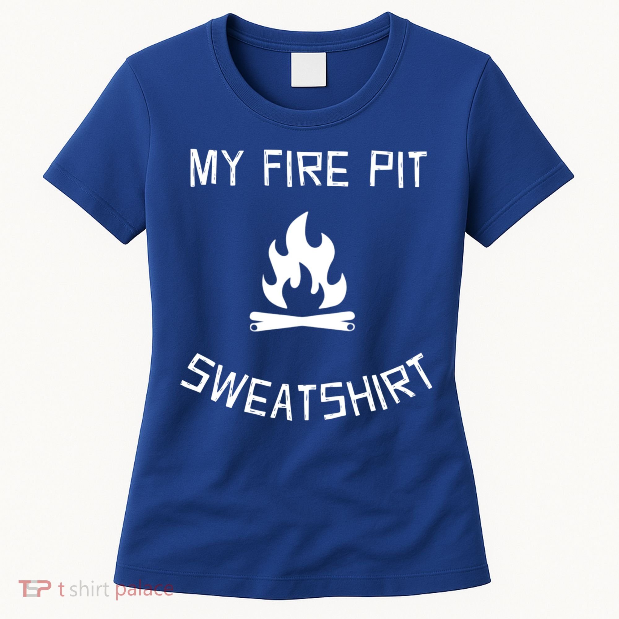 Fire Pit Lake Life Campfire Bonfire Camping Gift Women's T-Shirt